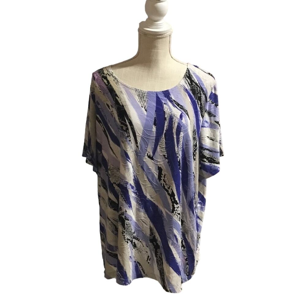 JM Collection Blouse - Picture 2 of 5